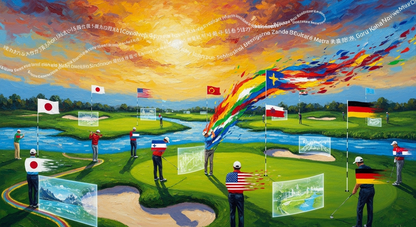 多言語対応で海外ゴルファーともつながる！Astro Golfersの国際的魅力