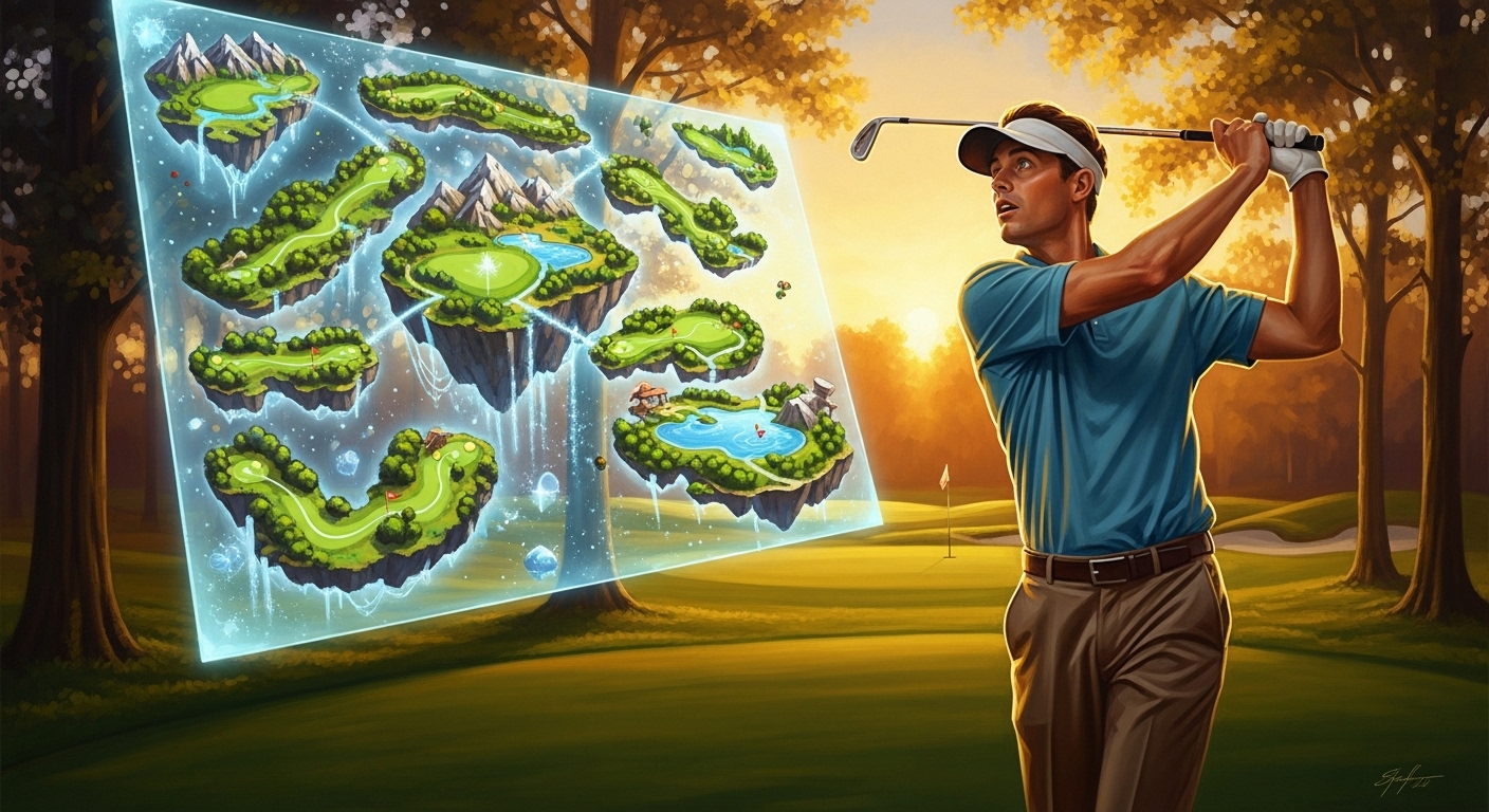 コース探索機能で毎日新たなホールへ！Astro Golfers活用ガイド