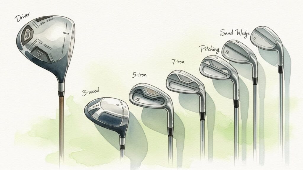 クラブの使い分けがわからない人へ ― 番手の秘密を解説！