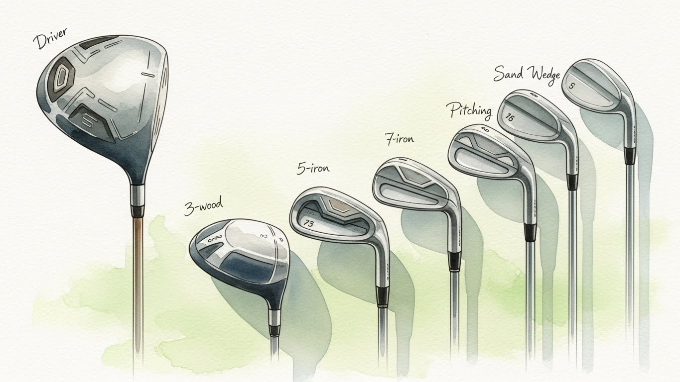 クラブの使い分けがわからない人へ ― 番手の秘密を解説！