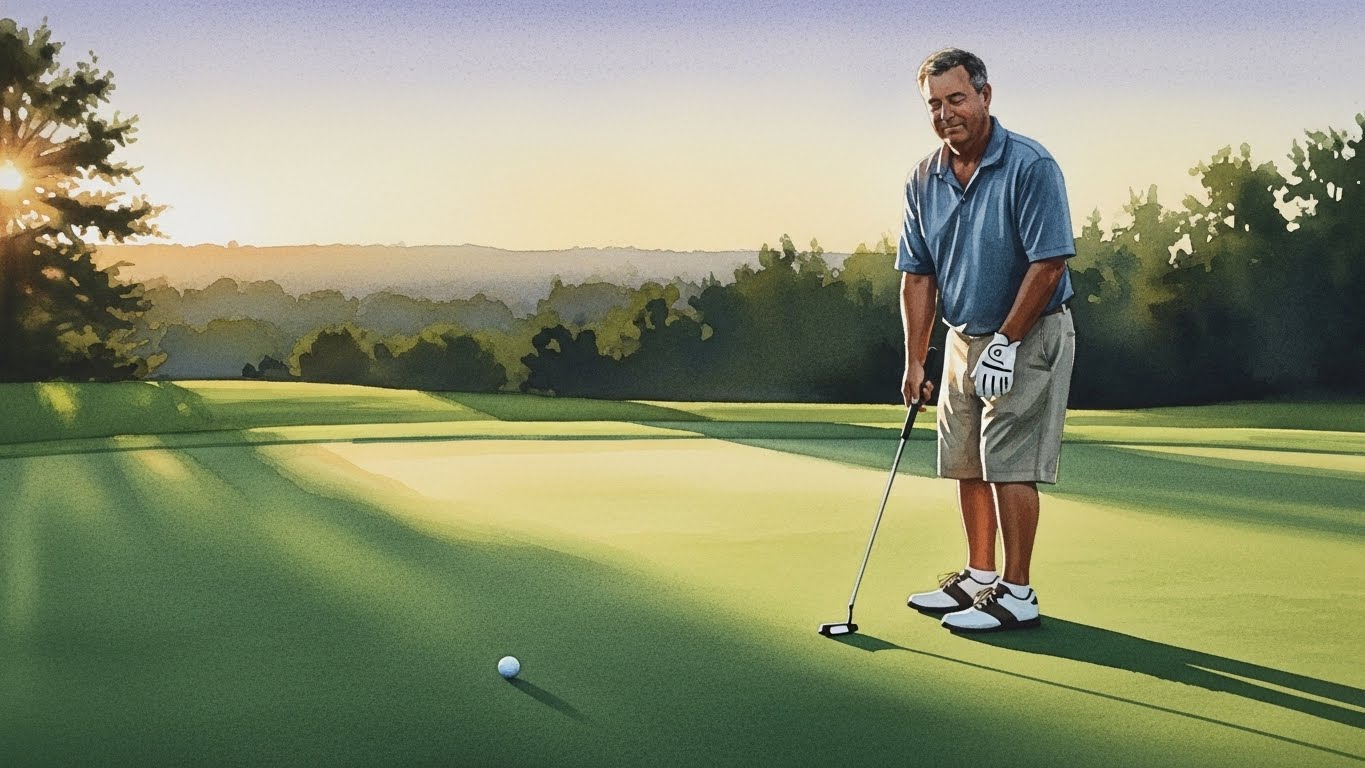 パターの距離感が合わない？ ― “目を閉じる”練習法が効く！