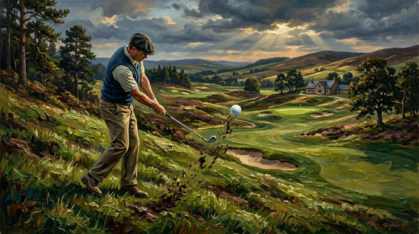 傾斜からのショットは“振り方”を変えるな